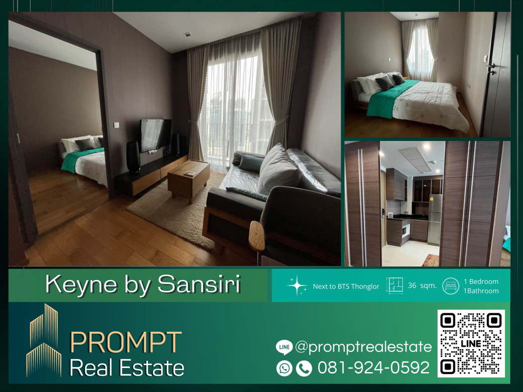 PROMPT Rent Keyne by Sansiri - 36 sqm - #BTSThonglor